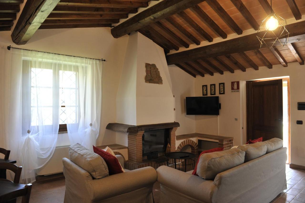 La Casa Colonica Villa Tuoro sul Trasimeno Eksteriør bilde
